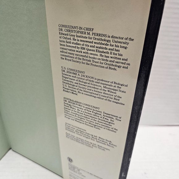 The Illustrated Encyclopedia BIRDS World DR Christopher Perrins History Book 90s - Picture 8 of 16